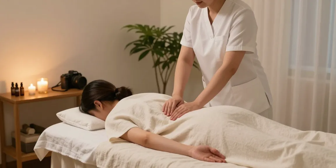 Experience relaxation through 시흥출장안마 in a soothing massage therapy studio.