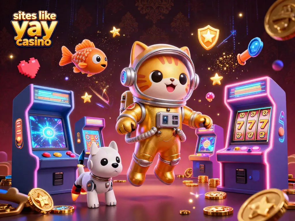 Experience thrilling gameplay at sites like yay casino with vibrant casino elements and exciting characters.