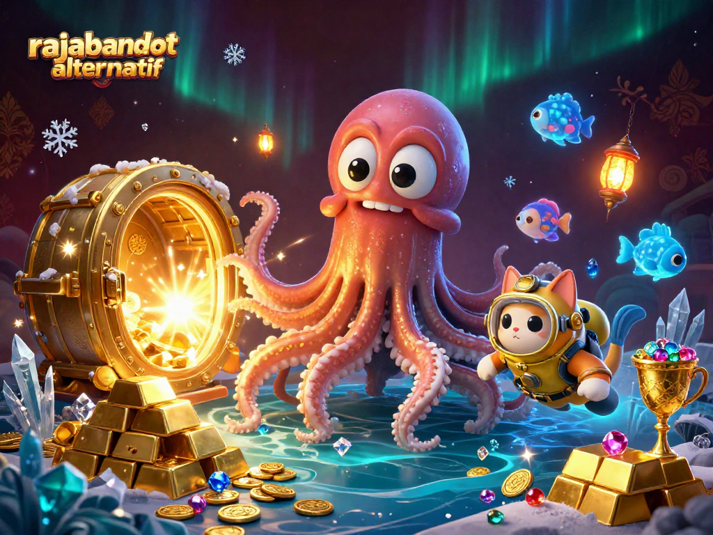 Menggali keuntungan dengan rajabandot alternatif, serta pemandangan menakjubkan dari kraken dan kucing penyelam.