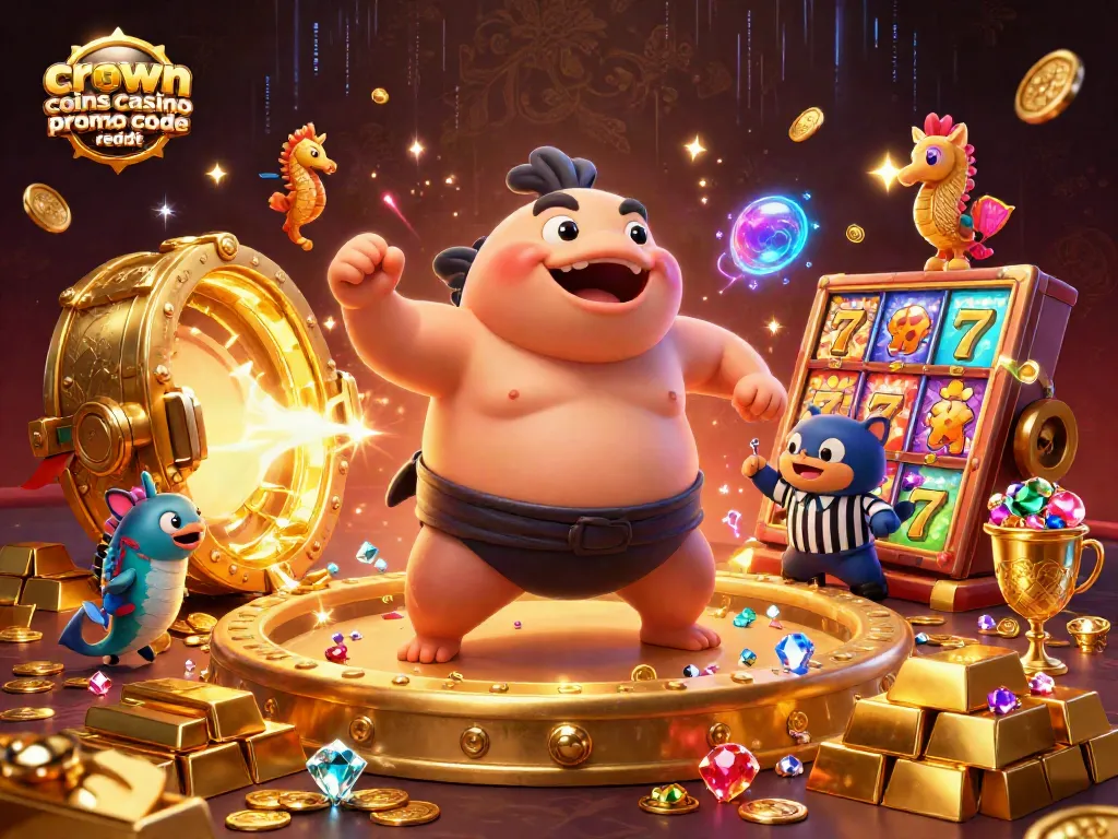 Engage with games at crown coins casino promo code reddit showcasing vibrant graphics with the fugu and treasures.