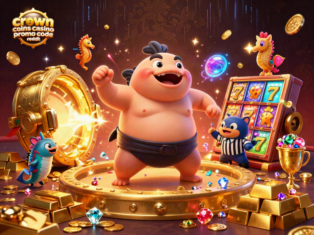 Engage with games at crown coins casino promo code reddit showcasing vibrant graphics with the fugu and treasures.