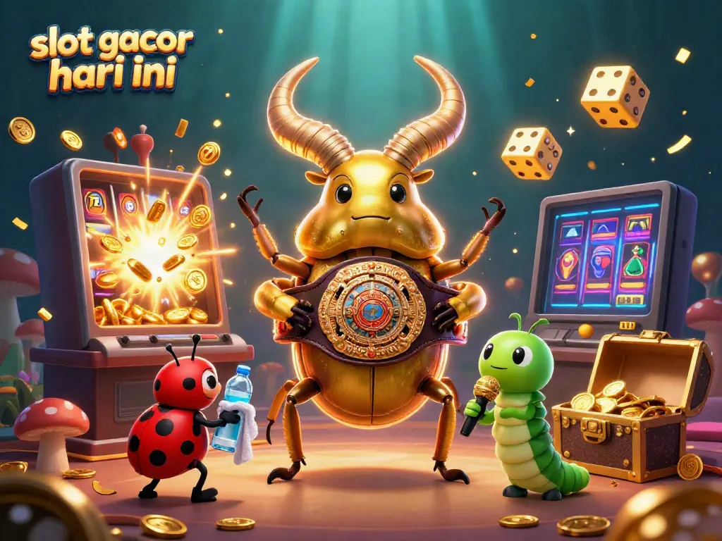 Experience winning action with slot gacor hari ini featuring a vibrant jackpot scene.