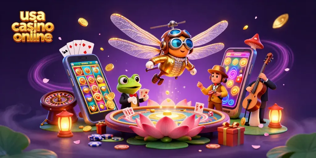 Engage with the thrilling world of usa casino online featuring vibrant casino characters and dynamic gaming elements.