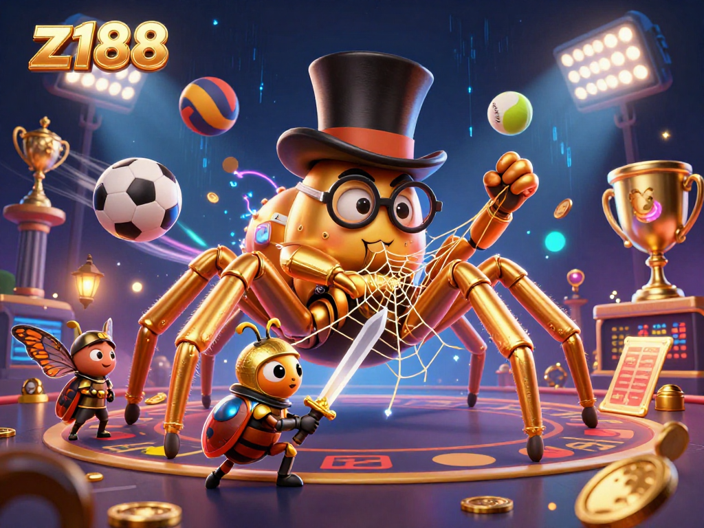 Enter the world of z188's thrilling online gambling with unique characters and dynamic sports elements.