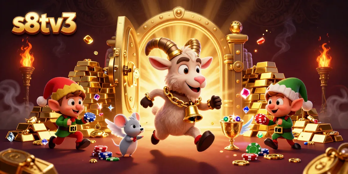 Experience thrilling casino action with s8tv3 featuring Krampus and mischievous elves.