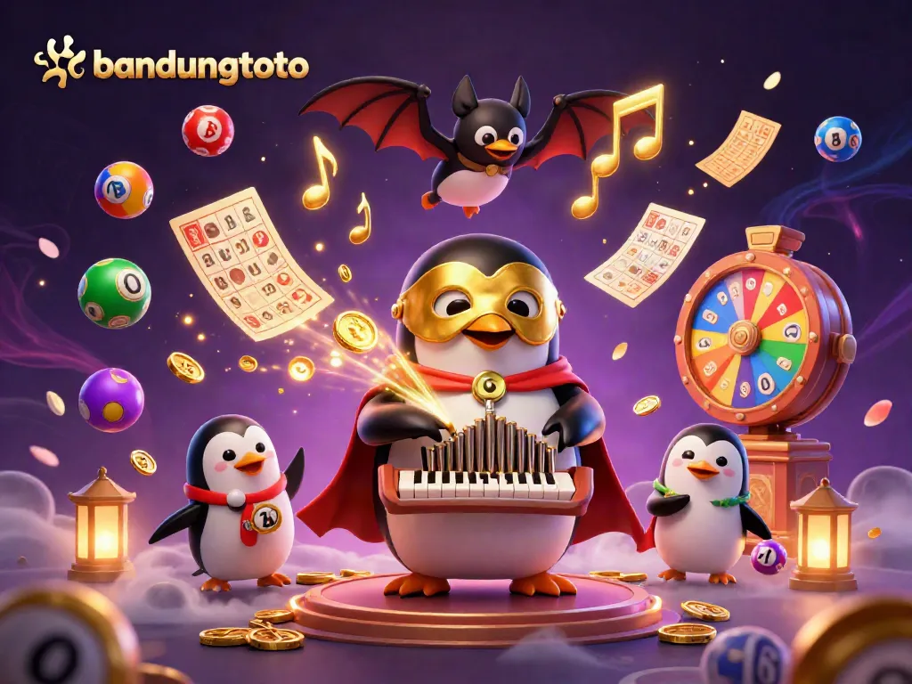 Engage with bandungtoto's thrilling games in this ultra-detailed 3D illustration of a casino scene.