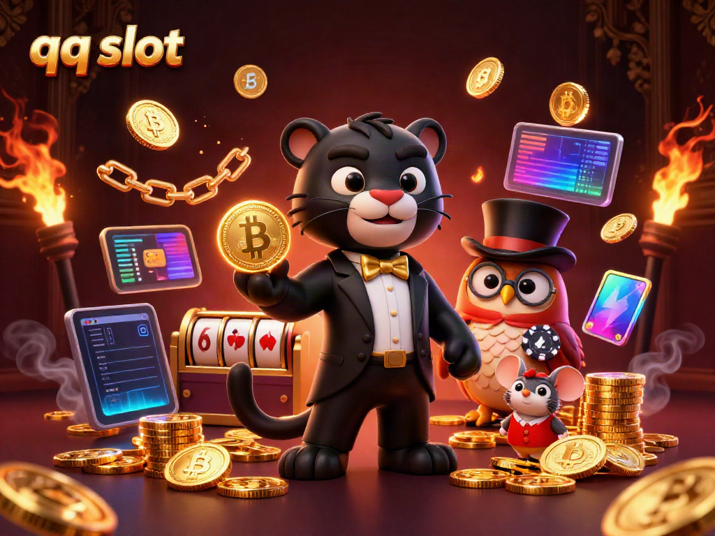 Engage with the exciting qq slot gameplay featuring vibrant characters and casino elements.